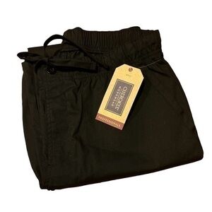 Cherokee Men's Scrub Pants Tapered Leg with Elastic Waistband Zip Fly Front - M